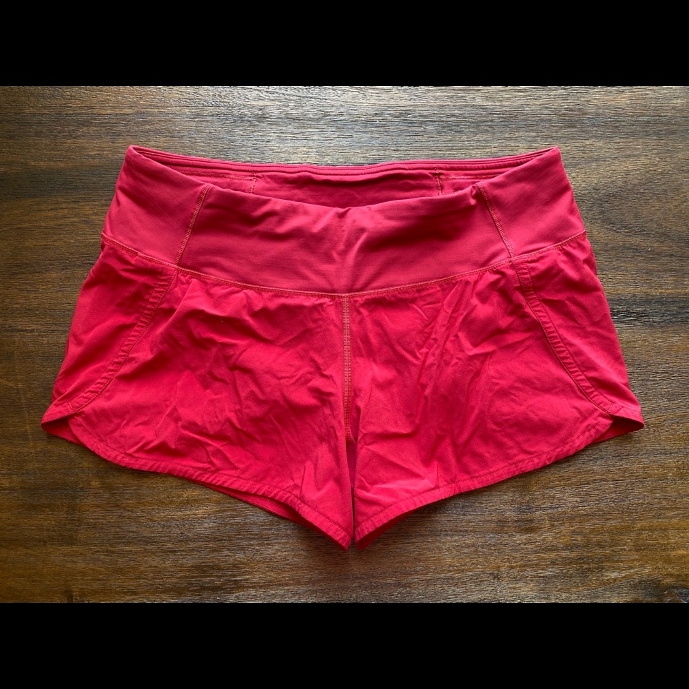 Lululemon, Speed up short, womens size 8